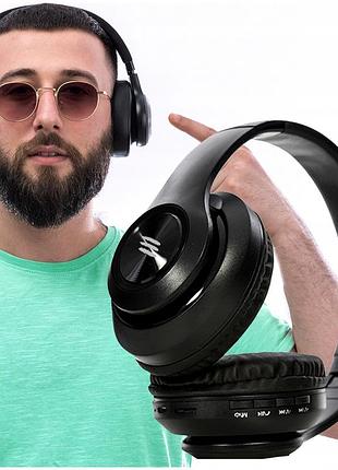 Навушники бездротове bluetooth 5.0 sd mp3 радіо