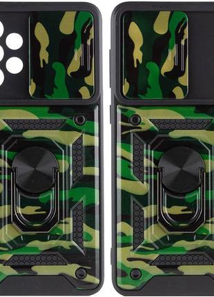 Ударостійкий чохол camshield serge ring camsung galaxy a53 5g фіолетовий / army purple, tpu+pc, кільце-тримач чохлі, зелений / army green, tpu+pc, к…