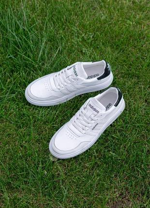 Весенняя/осенняя обувь мужская | кожаные кеды adidas | кроссовки6 фото