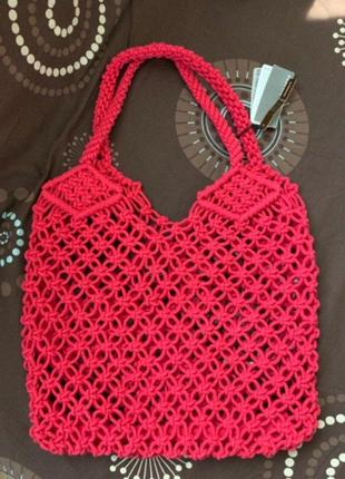 Сумка вязаная сумка крючком parfois оригинал