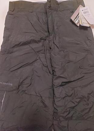 Brand new columbia mens black omni-tech waterproof breathable pants size m