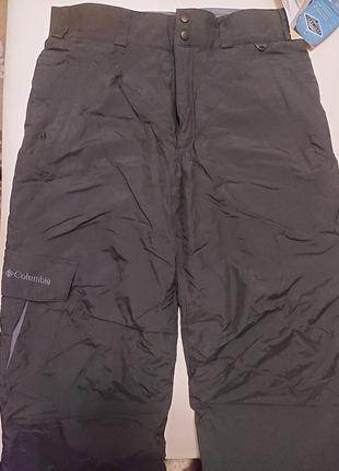 Brand new columbia mens black omni-tech waterproof breathable pants size m6 фото