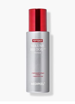 Пептидний тонер medi-peel peptide 9 volume bio tox toner pro 250 мл