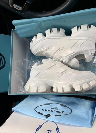 Кроссовки prada cloudbust thunder белый цвет (36-40)4 фото