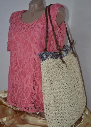 Модна сумка, пляжна сумка, солом'яна сумка2 фото
