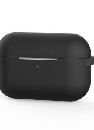 Чохол силикон apple airpods pro black1 фото