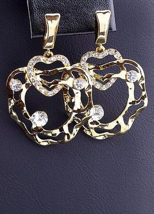 Серьги сrystal сrystal  fj