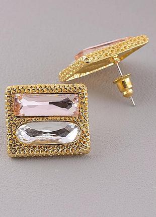 Серьги сrystal  fj
