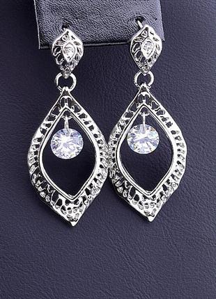 Серьги сrystal сrystal  fj