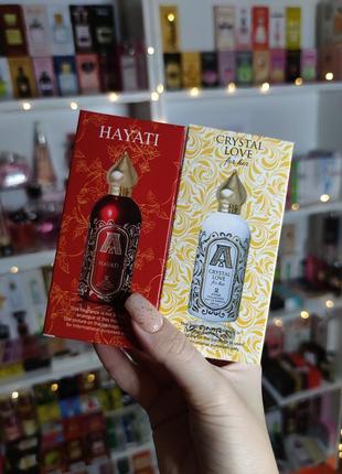 Парфум attar collection hayati та attar collection crystal love