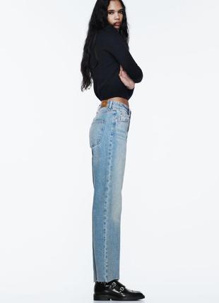 Zara женские идеальные джинсы5 фото