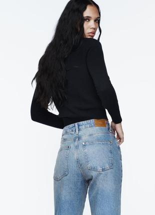 Zara женские идеальные джинсы7 фото