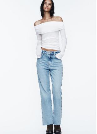 Zara женские идеальные джинсы4 фото