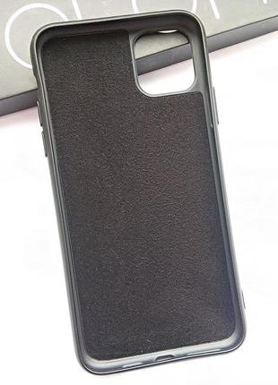 Чехол для iphone 11 pro max силиконовый с рисунком и бархатной серединой  солдат с ружьем5 фото