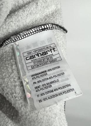 Світшот carhartt eaton pocket sweatshirt6 фото