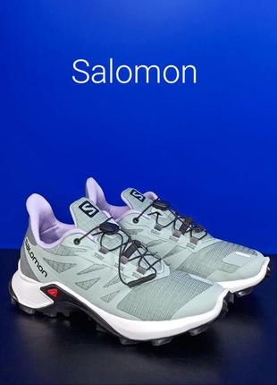 Женские беговые кроссовки salomon supercross 3 w оригинал8 фото