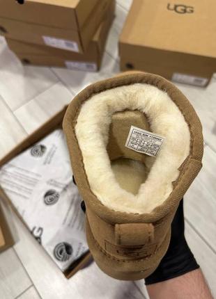 В наличии последние ugg! оригинальные угги ugg classic ultra mini platform mustard chestnut4 фото