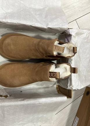 В наявності останні ugg! уггі ugg neumel platform chelsea boot chestnut.5 фото