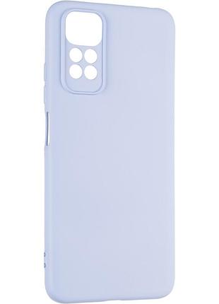 Чехол fiji full soft premium для xiaomi redmi note 11 / note 11s силикон бампер violet