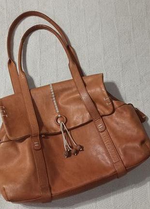 Кожаная женская сумка radley натуральная кожа вместительная