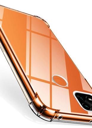 Прозорий чохол для Xiaomi redmi note 8t / 10a ударостійкий силіконовий shockproof (бампер)