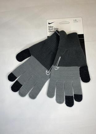 Нові оригінал рукавиці nike knit5 фото
