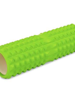 Роллер для йоги и пилатеса (мфр ролл) grid spine roller fi-6674 45см