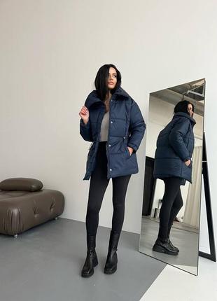 Зимняя курточка женская. стильная теплая куртка8 фото