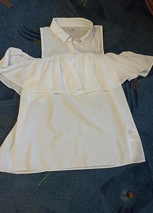 Сорочка guess з відкритими плечима