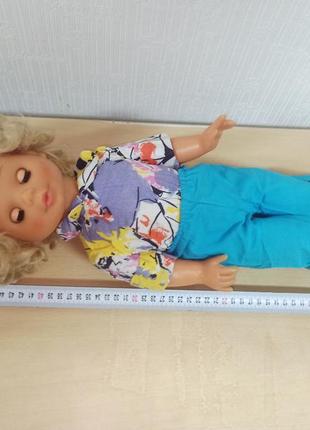 Большая винтажная кукла около 52 см2 фото
