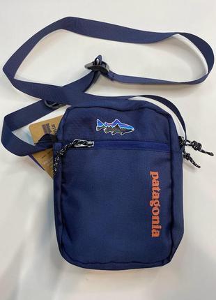 Сумка patagonia 20x15 черный синий