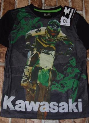 Нова футболка хлопчику 7 років kawasaki