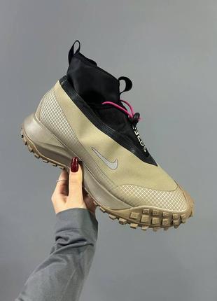 Мужские термо кроссовки nike acg mountain fly gore-tex 'khaki'