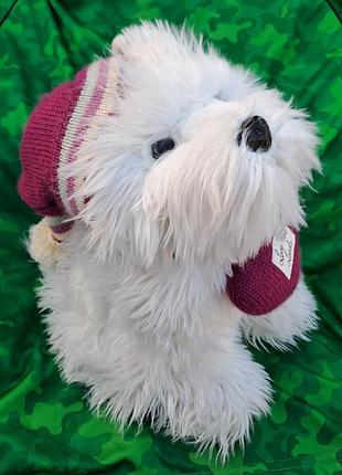 Собака.пес.собачка.песик.мягкая игрушка.мягкие игрушки.russ berrie.daisy chain press