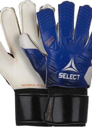 Перчатки вратарские select goalkeeper gloves 03 youth синий, белый дет 6 (601072-373 6)