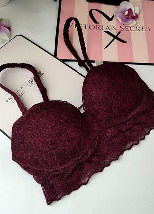 Victoria's secrets pink xs 34 бюстгальтер бралет push up 70a 32a 70b 32b 70c 32c2 фото