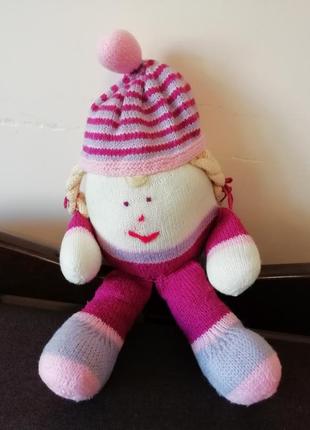 Интерьерная вязаная игрушка