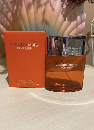 Clinique happy for men туалетна вода 100 ml клінік хеппі фор мен