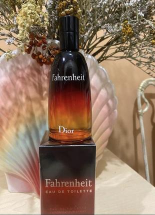 Мужские духи christian dior fahrenheit 100 ml туалетная вода (мужские духи кристиан диор фаренгейт парфюм)3 фото