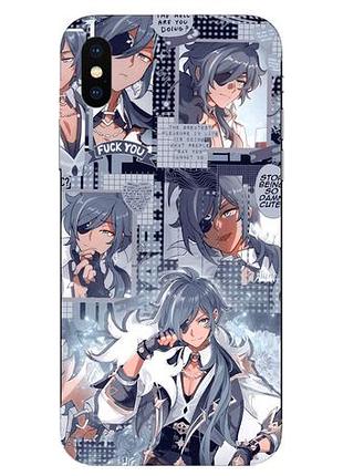 Чехол для телефона кэйа геншин импакт genshin impact силиконовый (cheh_055)