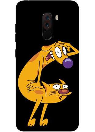 Чохол для телефону кіт та пес силіконовий (cheh_070)