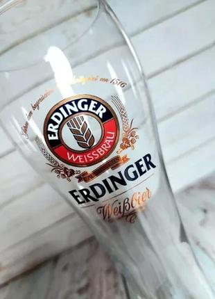 Пивний келих erdinger німеччина0.33 л7 фото