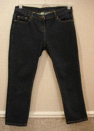 Джинсові капрі вузькі укорочені брюки розмір 8/10