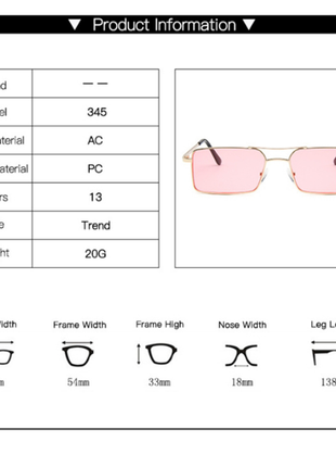 Очки окуляри стильные в стиле 90-х трендовые черные солнцезащитные новые uv4009 фото