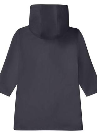 Куртка-дождевик на кнопках для девочки lupilu 375116-д темно-синий2 фото