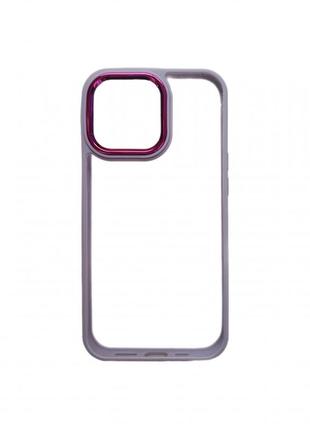 New skin clear case  —  iphone 13 pro max 6.7"  — lilac