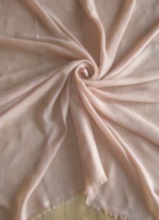 Sarar шикарный платок цвета пудры турция3 фото