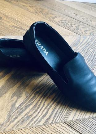 Мокасини sacs prada