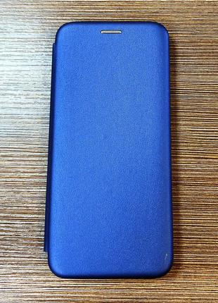 Чехол-книжка на телефон xiaomi redmi note 7 синего цвета1 фото