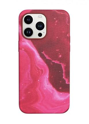 Marble case with magsafe — iphone 13 pro max — pink